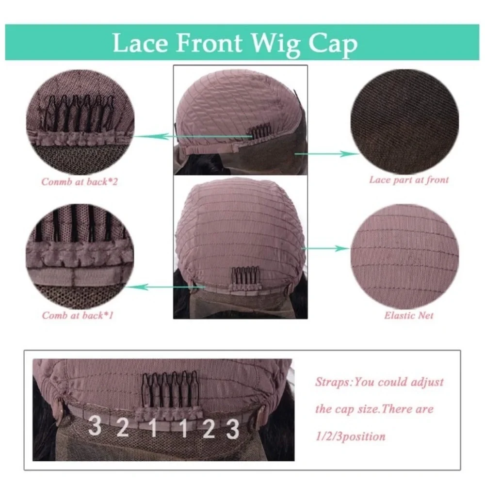 Short Bob Curly Human Hair Lace Front Wig